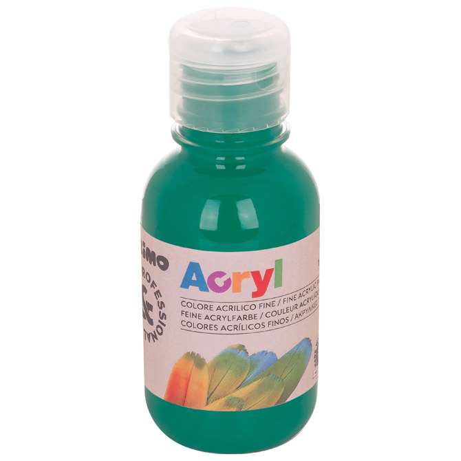 000006784 Boja akrilna 125 ml Primo H&P 402TA125641N smaragdno zelena - Slika 1