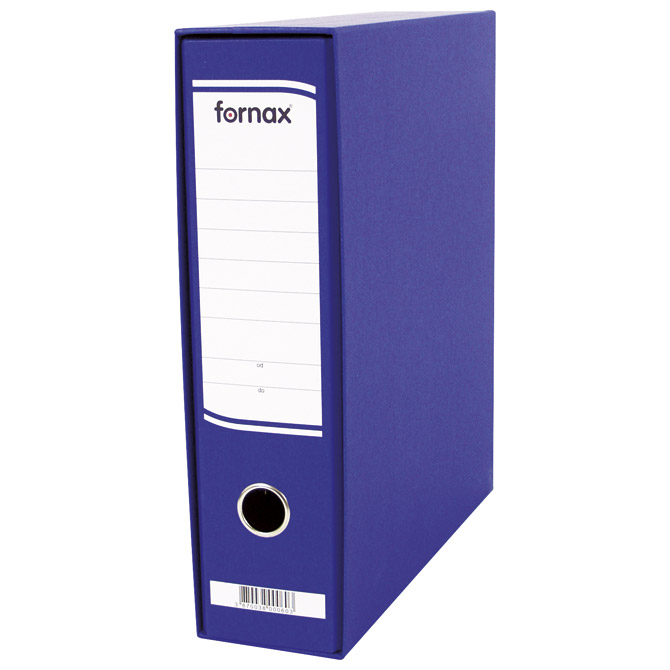 000010774 Registrator A4 široki u kutiji Fornax plavi - Image 1