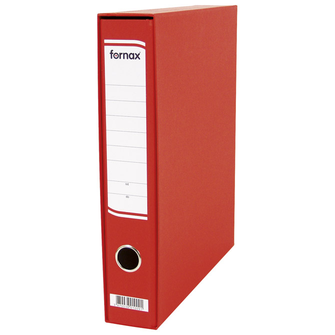 000010780 Registrator A4 uski u kutiji Fornax crveni - Image 1