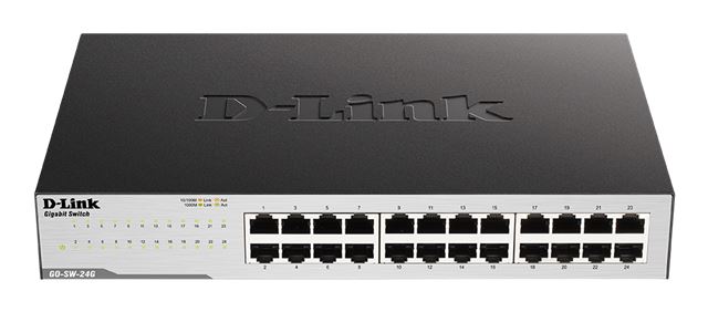 0431241_big D-Link switch neupravljivi, GO-SW-24G/E - Slika 1