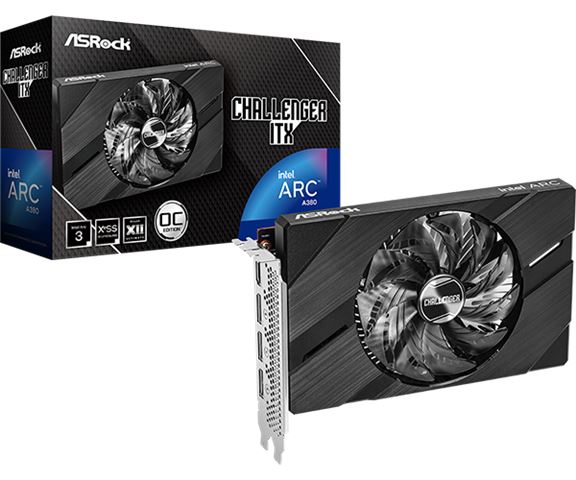 0001283680_big Intel Arc A380 Challenger ITX 6GB OC - Slika 1