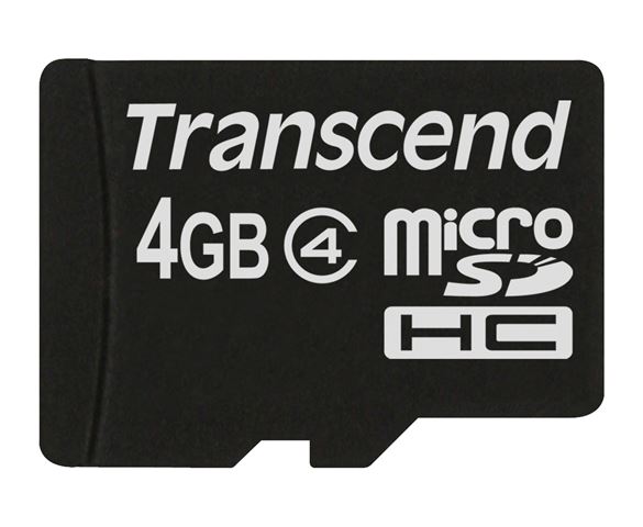 0702604_big MEM SD MICRO 4GB HC Class 4 - bez adaptera TS - Image 1
