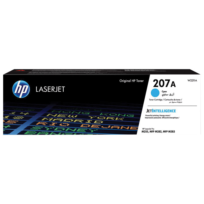 000045369 Toner HP.W2211A,LJ Pro M255/MFP M282/M283 (207A) original plavi - Slika 1