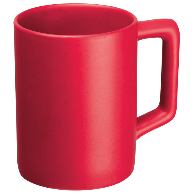 000057362 Šalica 300 ml keramička Bradford crvena - Slika 1