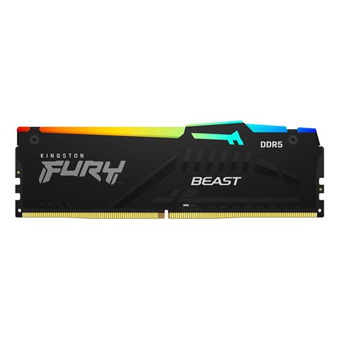 0001322192_big MEM DDR5 16GB 5600MHz FURY Beast RGB KF556C36BBEA-16 - Slika 1
