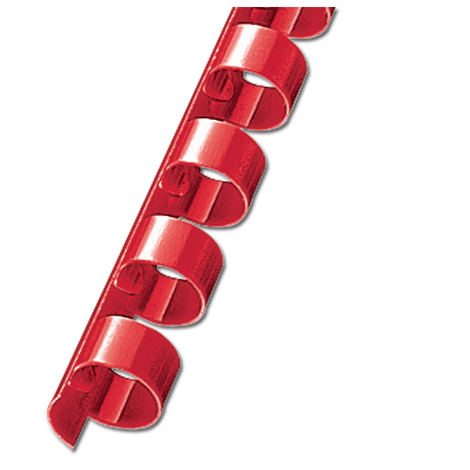 000001140 Spirala plastična fi-22 mm pk50 Fornax crvena - Slika 1
